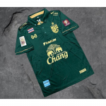 TAILAND Rahvuslik Jalgpall Treening S&auml;rk F&auml;nni Versioon Kiiresti Kuivav S&auml;rk Polo Pol&uuml;ester L&uuml;hikeste Varrukatega Vorm Elevandi Logoga Sport V&auml;ljas XL