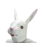 Masque de lapin d&eacute;guisement latex