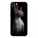 Must TPU &uuml;mbris Motorola Edge 20 Lite Pro 2021 S Moto E20 E30 E40 E7 4G G 5G Plus Sphynx Cat jaoks Edge 2021