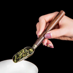 1 tk teelusikas eebenipuu teelusikas t&auml;ispuidust retro loominguline teek&uuml;hvel Tee Kongfu teetseremoonia tarvikud kingitus