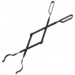 26-tollised kaminatangid Tugevad rauast palgihaaraja palgipintsetid palgik&uuml;&uuml;s pika k&auml;epidemega k&uuml;ttepuutangid kaminatarvikud siseruumides kasutamiseks