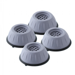 4 tk pesumasin Vibratsioonivastane Mute Mat Libisemisvastane jalapadjakuivati One Size