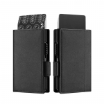 Kaardihoidjaga rahakott Airtag-hoidikuga h&uuml;pikaknast nahast rahakott RFID-d blokeeriv magnetkinnitus meestele