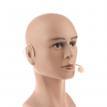 3,5 mm p&auml;he kinnitatud k&otilde;rvakonks juhtmega peakomplekt mikrofon valjuh&auml;&auml;ldi k&otilde;ne&otilde;petus Cord length 79.5cm