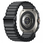 Spordi nailonist aasrihm Samsung Galaxy Watch Ultra 47mm LTE jaoks, rihm GALAXY WATCH ULTRA 47MM jaoks, meeste reguleeritav k&auml;ev&otilde;ru For Galaxy Watch 7 Ultra roheline