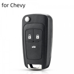 Modifitseeritud 2/3/4/5 nupuga kaugjuhtimispuldi v&otilde;tme&uuml;mbris Chevrolet Cruze Epica Lova Camaro jaoks Vauxhall Insignia jaoks Opel Astra jaoks Buicki jaoks 3 Buttons for Chevy