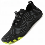 Meeste Naiste Veekingad Kiiresti Kuivavad Paljajalu Ujumiseks Sukeldumiseks Surfamiseks Veespordiks Bassein Rannas Minimalistlikud Maastikujooksu Vabaaja Tossud 36 must