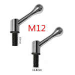 Peaosade freespinkide kinnitusdetailid Bridgeporti jaoks Silver M12