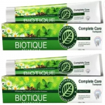 Biotique Micro Clove Action Toothpaste - For Teeth Whitening - 140gm (Pack of 2) Toothpaste (280 g, Pack of 2)