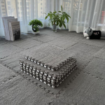 30 * 30 cm vaip Magamistuba T&auml;is narituba Pl&uuml;&uuml;s vooditekk Majapidamises Elutoa Vahtp&otilde;randamatt &Otilde;mblustekk 20pcs
