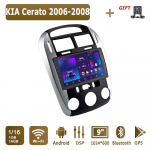 Android Carplay autoraadio KIA Cerato 2006-2008 multimeediumipleieri peakomplekti stereo GPS-navigatsioon BT WIFI 2+32GB 1+16GB