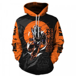 Uued Dragon Ball Z Goku kapuutsid DBZ 3D tr&uuml;kitud kapuutsiga dressipluus Meeste tr&uuml;kitud lahtine pullover kapuuts 2XL