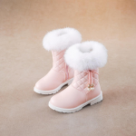 T&uuml;drukute 2024. aasta talvesaapad, soe, armas p&auml;rlmutter, tepitud muster, &uuml;hev&auml;rviline multikas 30