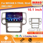 Androidi autoraadio NISSAN X-TRAIL Xtrail 2003-2007 jaoks Multimeedia Video M&auml;ngija Navigatsioon Stereo GPS Carplay Autoradio 4 core 1GB+32GB carplay