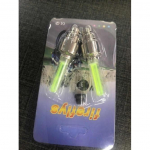 Couleur jaune 2 Pi&egrave;ces - Ensemble Voiture Roue Lumi&egrave;re LED Moto Lumi&egrave;re de V&eacute;lo Roues Double Sens Solve Pneu