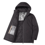 Grafeenk&uuml;te 6XL talvejope meeste &otilde;ues, paksendatud pluss suuruses soojad puuvillased riided 5XL black