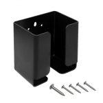 Must S&otilde;iduki Pistik Holster Karbi Hoidik Hoidik Laadimiskarbi Hoidik EV Kaablikarp Kruvidega Turvaline