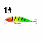 1 tk Kalastuslanti 5.5cm/6.5g Minnow Lanti Haugilanti S&auml;galanti Imitatsioon Kalap&uuml;&uuml;gitarvikud Kalap&uuml;&uuml;gi Woblerid S&ouml;&ouml;t 1#