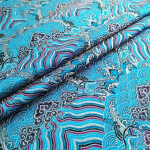 100x145cm Damask Brokaad Laine Žakaarmustriline Siidsatiinkangas Lava Kost&uuml;&uuml;m Polster M&ouml;&ouml;bel Kardin Ise-tee R&otilde;ivamaterjal 200x145cm