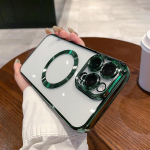 Luksuslik magnetilise juhtmevaba laadimise telefoni&uuml;mbris iPhone 16 Pro Max 16 Plus 16 iPhone 15 14 13 12 11 Pro Max p&otilde;rutuskindel kate iPhone 11 Pro Max kuld