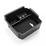 Volkswagen Tiguan Mk2 2018-2024 / Seat Tarraco 2019-2024 auto keskse k&auml;etoe hoiukasti auto konteineri kinnaste organiseerimisaluse jaoks must