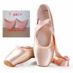 Balletitantsukingad Laste ja t&auml;iskasvanute balleti-pointe tantsukingad Professionaalsed paeltega kingad Naiste tossud naistele 38 roosa