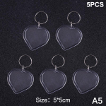 5 tk t&uuml;hi pildiraam v&otilde;tmehoidja l&auml;bipaistev akr&uuml;&uuml;list v&otilde;tmehoidja foto poolitatud v&otilde;tmega ripats isetehtud v&otilde;tmehoidja paarile aastap&auml;eva kingitused A9