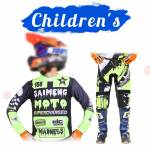 motokrossi k&auml;igukomplekt lastele 4 5 6 7 8 9 10 11 12 13 aastat Noor laps Mootorrattapoiss t&uuml;druk Jersey Pant Kits v&otilde;istluskost&uuml;&uuml;m Off-road Enduro MX MTB XL-26