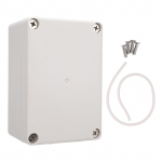 &Uuml;henduskarp 100x68x50mm IP65 veekindel ABS plastikust v&auml;listingimustes elektriline projektikarp