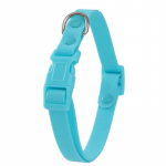 Koera kaelarihm veekindel plastikust PVC pestav kiirkinnitusega pannal &otilde;ues kutsika kaelarihmad vastupidavad reguleeritavad v&auml;ikestele keskmistele koertele lilla