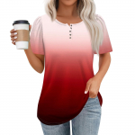 Naiste moodne vabaaja l&uuml;hikeste varrukatega n&ouml;&ouml;biga tr&uuml;kkimine &uuml;mara kaelusega pullover L sinine