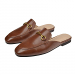 Naiste suvised Baotou sussid: Mitmek&uuml;lgsed 2024 Horsebit pandlaga lamedad muulad v&auml;ljas kandmiseks 39 helepruun v&auml;rv