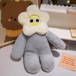 Petal M&auml;nguasi Pl&uuml;&uuml;sist Nukk Pehme M&auml;nguasi Armas Naljakas Pl&uuml;&uuml;sist Kingitus T&uuml;drukutele S&otilde;brannadele Armas Magamispadi Lill Padi M&auml;nguasjad 40cm roosa