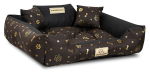KINGDOG koeravoodi, veekindel, vastupidav, ML XL, 3 v&auml;rvi! M - 75x65 cm tumepruun v&auml;rv