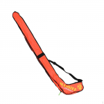 J&auml;&auml;hokikeppide kott Reisikott Kingitus Kaasaskantav Hoiustamine t&auml;nup&uuml;haks Spordis&otilde;pradele Blue 110cm