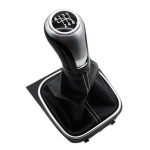 5 6 K&auml;iguline Auto K&auml;igukangi Nupp Hoob Varras Pliiats K&auml;epall Gaiter Saapa Kate &Uuml;mbris VW Volkswagen Golf 5/6 MK5/6 Scirocco Octavia jaoks black