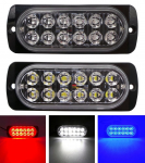 Tagumine tuli 12 LED tugevat 12V-24V v&auml;rvi v&auml;ike maastikus&otilde;iduk