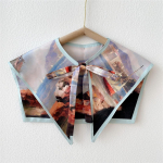 Uus &otilde;lasall sall Naiste v&otilde;ltskrae &otilde;lakaitse sall, konditsioneeriga toa kamisole kaunistus, mis on &uuml;hendatud kaelakaitse s&otilde;lmega 45*50cm