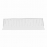 Valamu servade kaitse laiendatav silikoonist pritsmekindel matt mitmeotstarbeline lauakaitse k&ouml;&ouml;gile valge