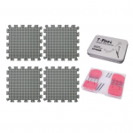 Kudumisblokeerimismati komplekt Paks vahtmatt v&otilde;rejoontega Korduvkasutatav &uuml;hepoolne blokeerimisplaat heegeldamiseks v&otilde;i kudumisprojektideks B