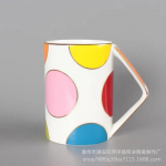 Uuenduslik kruus suure mahutavusega kohvitass p&auml;rastl&otilde;unateeks luuportselanist v&auml;rviline keraamiline tass veetassid lihtne kohvikruus 400ml