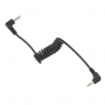 Kaamera katiku juhe 2,5 mm kuni 3,5 mm kullatud plastist elastse v&auml;lgu p&auml;&auml;stiku p&auml;&auml;stik