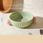 Loominguline magus armas keraamiline kauss Kodu Hommikus&ouml;&ouml;gi kaera jogurtikausid Maitsvad toidud Supikauss Kerge luksuslik unikaalne lauan&otilde;u