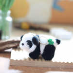 Armas armas v&auml;ike panda ripats pl&uuml;&uuml;sist m&auml;ngunukk hiiglaslik panda kott rippuv kaunistus v&otilde;tmehoidja nukk nukk 12cm