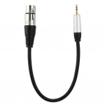 Stereo 3,5 mm isane XLR emane o kaabli muundur 3,5 mm apater, pikkus 0,3 m