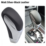 Automatic Car Gear Shift Knob Lever Stick Head Gearbox Handles for Chrysler 300C 2004 2005 2006 2008 2009 2010 2011 year Matt silver