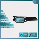 Ossuret 9'' 8-tuumaline 2DIN Android-autoraadio Citroen C3 DS3 2010-2016 jaoks Autoraadio Multimeedia Videoesitaja GPS-navigatsioonipeaseade Intelligentne RDS Carplay 4G P1 B 4Core 1G 32G AI