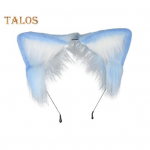 Jaapani stiilis peapael pl&uuml;&uuml;sist kassi k&otilde;rvade dekooriga, juuksev&otilde;ru, kingitegemine, erksav&auml;rviline, kost&uuml;&uuml;mi rekvisiit, juukseaksessuaarid kollane