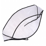 1 tk Protect Soengud Vihmam&uuml;ts Plastist kate naistele ja Lady Clear hoiab teie juuksed t&auml;iuslikuna isegi p&auml;rast vihmasadu 1PC