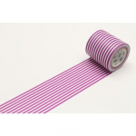 Masking Tape MT 50 mm CASA LIGNES violet - border grape - Masking Tape (MT) Violet